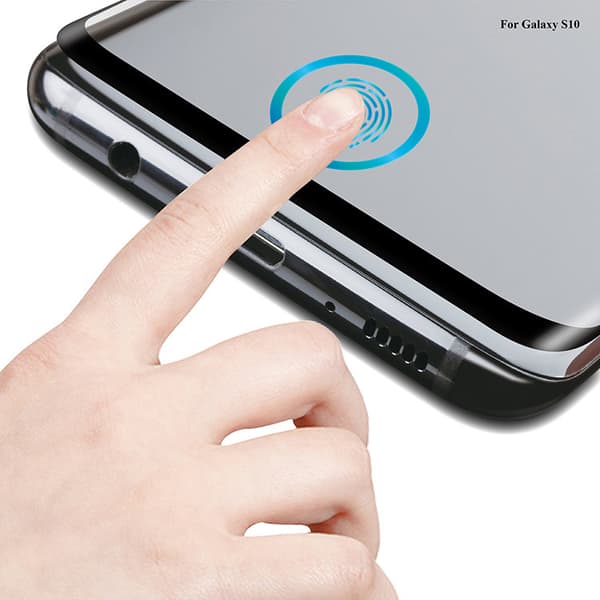INF Skjermbeskytter Samsung Galaxy S10 i gjennomsiktig herdet glass