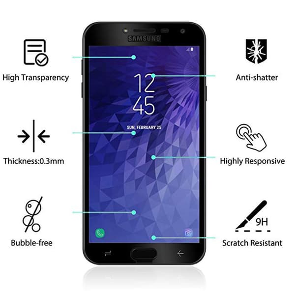 ProGuard Samsung Galaxy J4 2018 3-PACK Sk�rmskydd 3D 9H HD-Clear