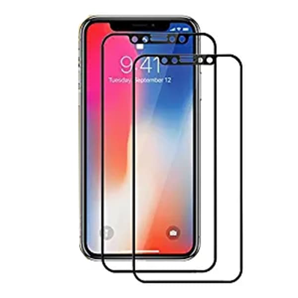 iPhone 11 Sk�rmskydd 10-PACK Carbon 9H Screen-Fit 3D/HD