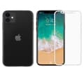 Miniatyrbild 5 av 11: iPhone 11 Sk�rmskydd Carbon 9H Screen-Fit 3D/HD HD-Clear