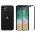 Miniatyrbild 6 av 11: iPhone 11 Sk�rmskydd Carbon 9H Screen-Fit 3D/HD HD-Clear