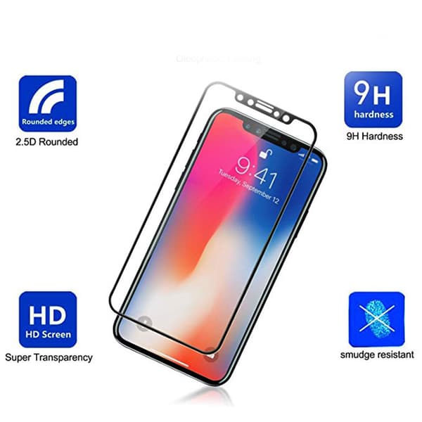 iPhone 11 Sk�rmskydd Carbon 9H Screen-Fit 3D/HD HD-Clear