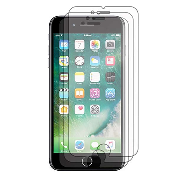 iPhone 7+ Skärmskydd 3-PACK Standard 9H Screen-Fit HD-Clear