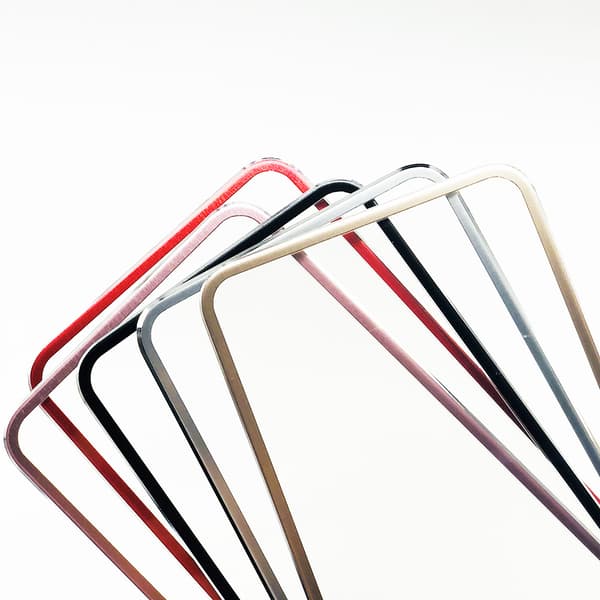 4-PACK iPhone XS Max ProGuard Skärmskydd 3D Aluminiumram