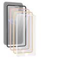 Miniatyrbild 5 av 11: 5-PACK HuTech Skärmskydd med Aluminiumram för iPhone XS Max