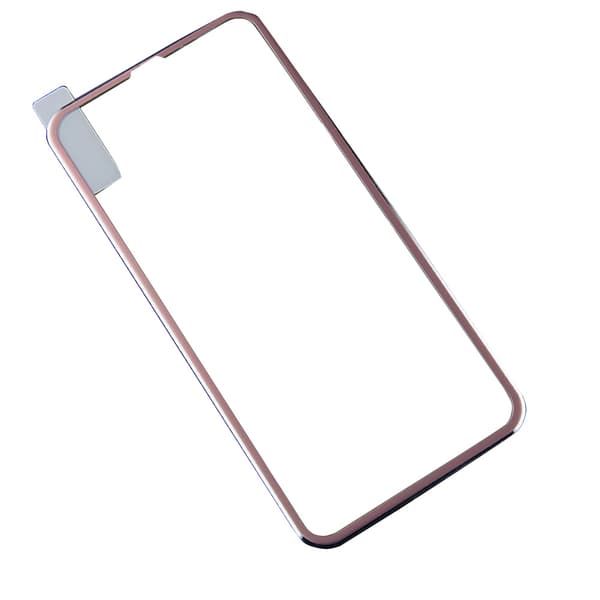 iPhone 11 Pro Max Skärmskydd 3D Aluminiumram 4-PACK