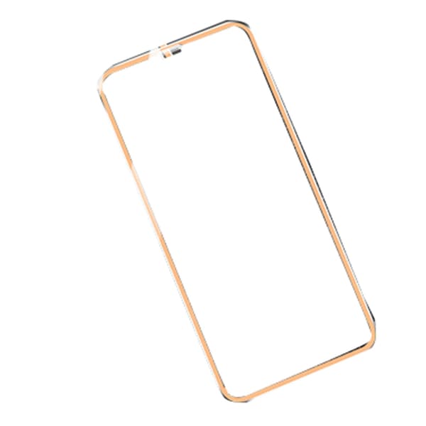 iPhone 11 Pro Max Skärmskydd 3D Aluminiumram 4-PACK