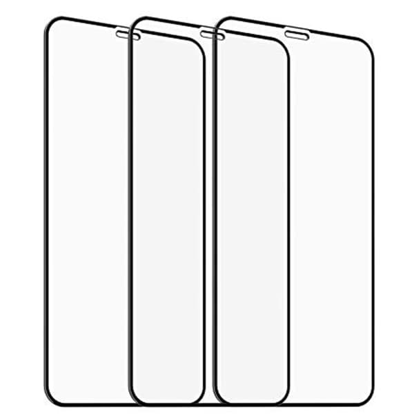 iPhone 11 Pro Max Skärmskydd 3D Aluminiumram 4-PACK