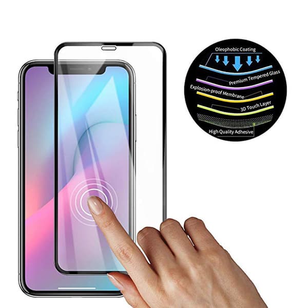 Skärmskydd 2.5D HuTech iPhone 11 Pro Max 2-PACK