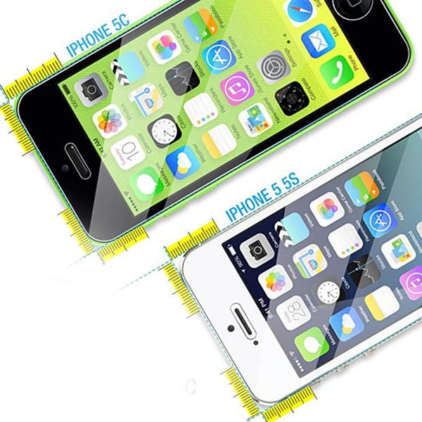 iPhone 5/5C/5S/5SE (2-Pack) Skärmskydd av HuTech