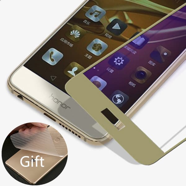 Huawei P9 Lite - 5st 2.5D Skärmskydd från HuTech Guld Guld, Guld