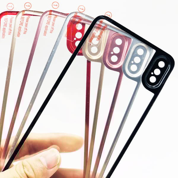 3-PACK HuTech Skydd för Baksidan (Aluminium) till iPhone XR