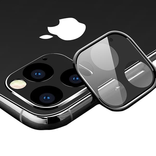 iPhone 11 Pro Kameralinsskydd i Härdat glas + Titanlegeringsram