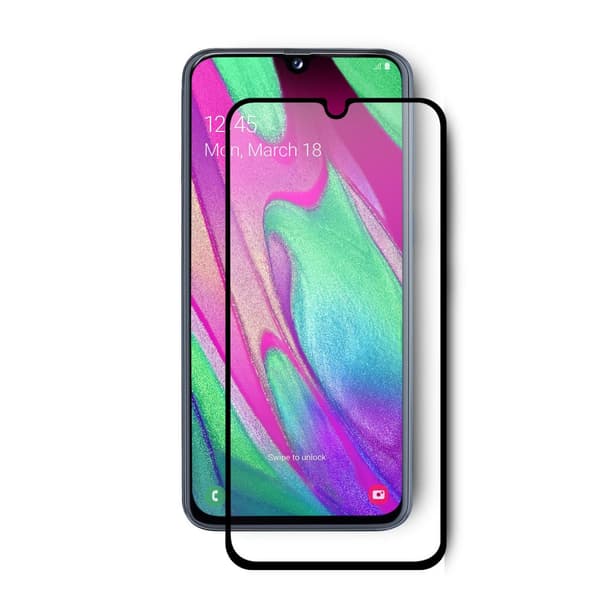 2X Karkaistua lasia sisältävä näytönsuoja Samsung Galaxy A40: lle