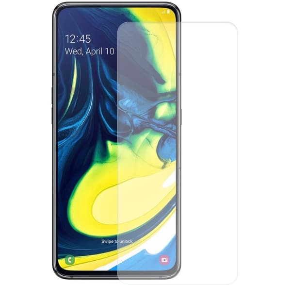 Samsung Galaxy A80 Skærmbeskytter i Hærdet Glas 0,3mm