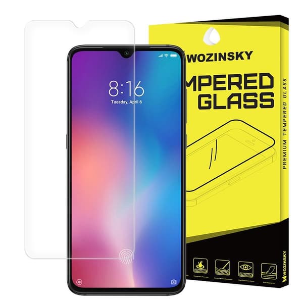 Xiaomi Mi 9 - Wozinsky 9H Härdat Glas Displayskydd