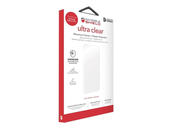 ZAGG InvisibleShield Ultra Clear - Skärmskydd för mobiltelefon - lämplig för fodral - för Samsung Galaxy S10+