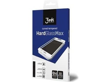 3MK HardGlass MAX karkaistu lasi musta iPhone 7 Plus -puhelimeen