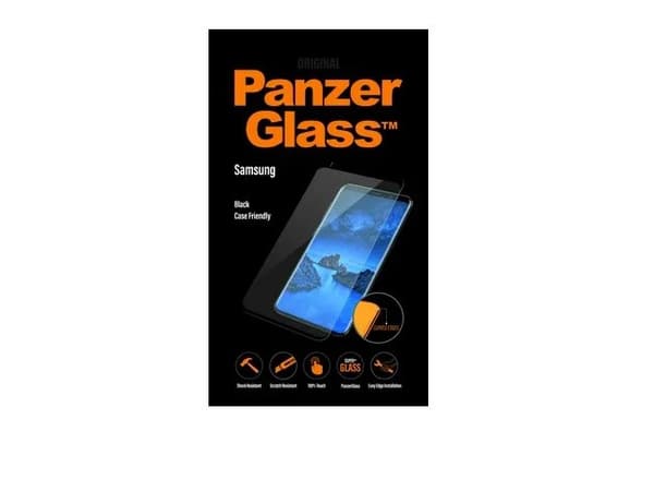 PanzerGlass™ | Koteloystävällinen - Skærmbeskytter matkapuhelimeen - Reunasta reunaan sopiva - rammefarve lajittelu | Samsung Galaxy S10