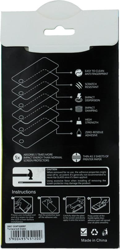 TelForceOne Szkło hartowane Tempered Glass do Samsung A7 2018 (OEM001285)