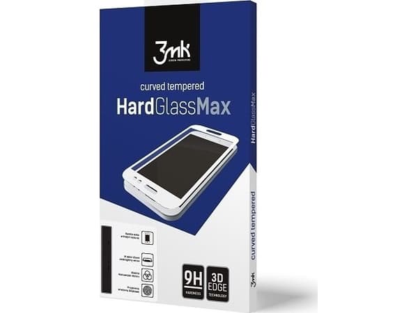 3MK HardGlass Max 3D skärmskydd för Samsung Galaxy Note 10 Plus, härdat glas, klar