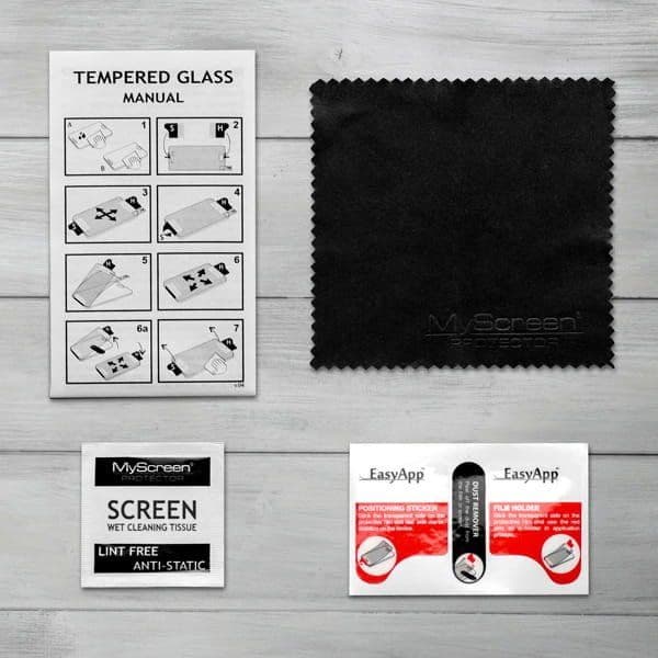 MyScreen Protector MS Lite Glass Edge FG Huawei P20 czarny/black Full Glue