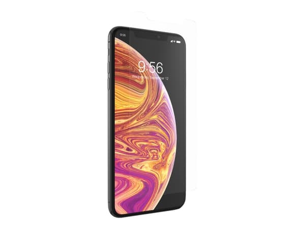 ZAGG InvisibleShield GlassFusion - Skjermbeskyttelse for mobiltelefon - glass - for Apple iPhone XS Max