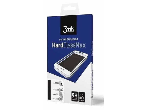 3MK 3MK HardGlass Max Sam G975 S10 Plus musta / musta, universaali koko näytön lasi anturi-Dot