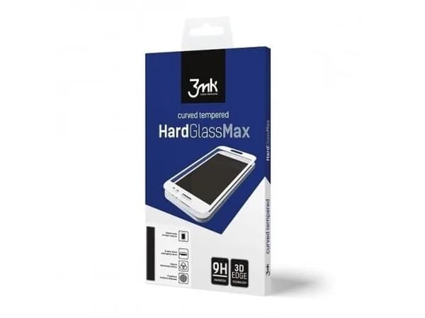 3MK HardGlass Max skjermbeskytter, Apple, iPhone XS Max, herdet glass, klar/svart