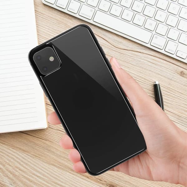 Härdat Glas Skärmskydd till mobilens baksida iPhone 11 Pro Max