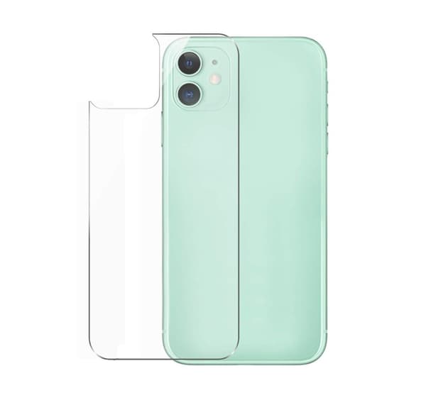 Härdat Glas Skärmskydd till mobilens baksida iPhone 11 Pro Max