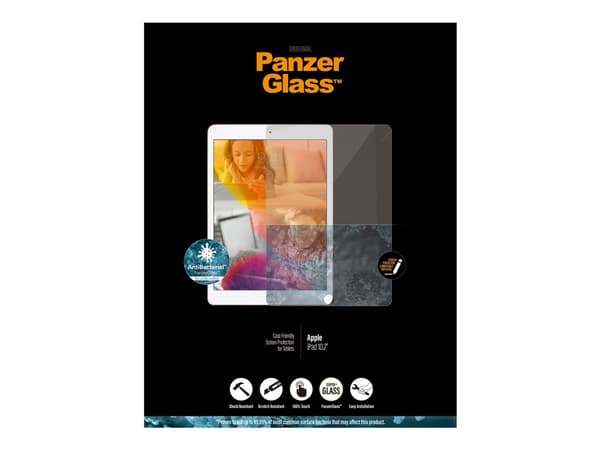 PanzerGlass™ | Skjermbeskytter - Ultra-Wide Fit | Apple 10,2-tommers iPad (7. generasjon)