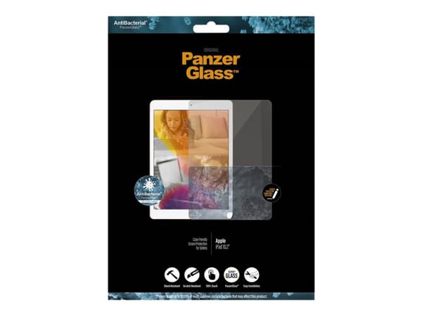 PanzerGlass™ | Skjermbeskytter - Ultra-Wide Fit | Apple 10,2-tommers iPad (7. generasjon)