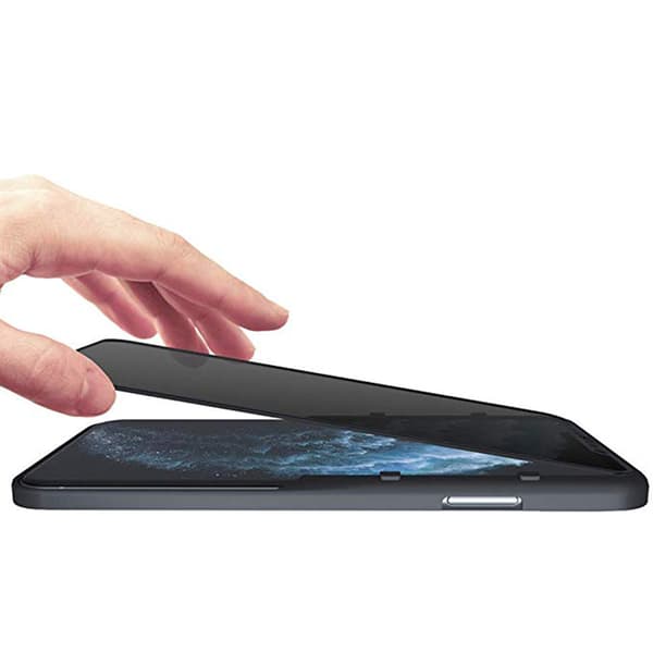 Samsung A20e Anti-Spy 2.5D Skärmskydd Ram 9H