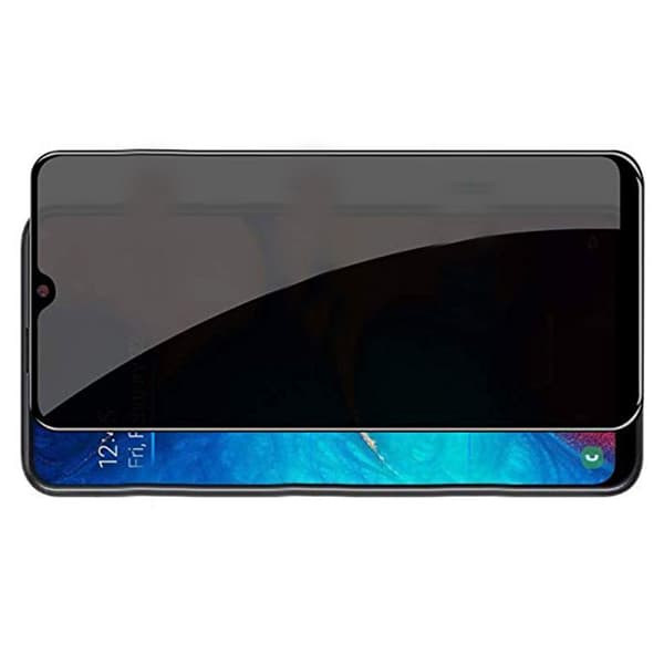 Samsung A20e Anti-Spy 2.5D Skärmskydd Ram 9H