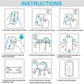 Miniatyrbild 6 av 11: Samsung A20e 2-PACK Anti-Spy 2.5D Skärmskydd Ram 9H