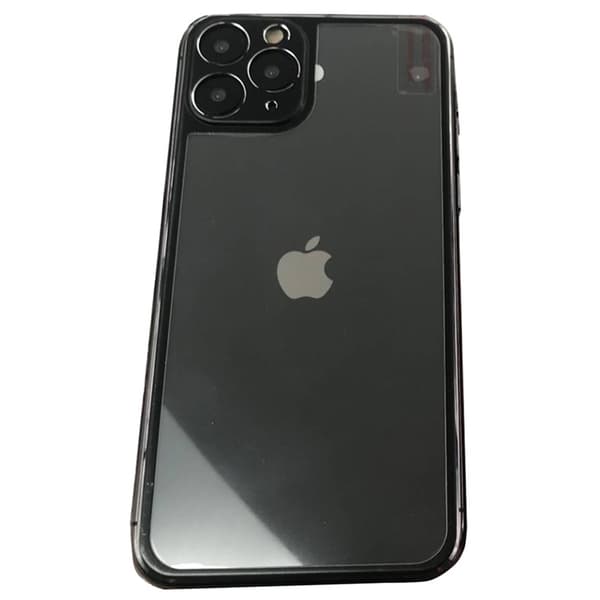 Baksida Skärmskydd i11 Pro Max Aluminium Titanlegerings ProGuard Röd