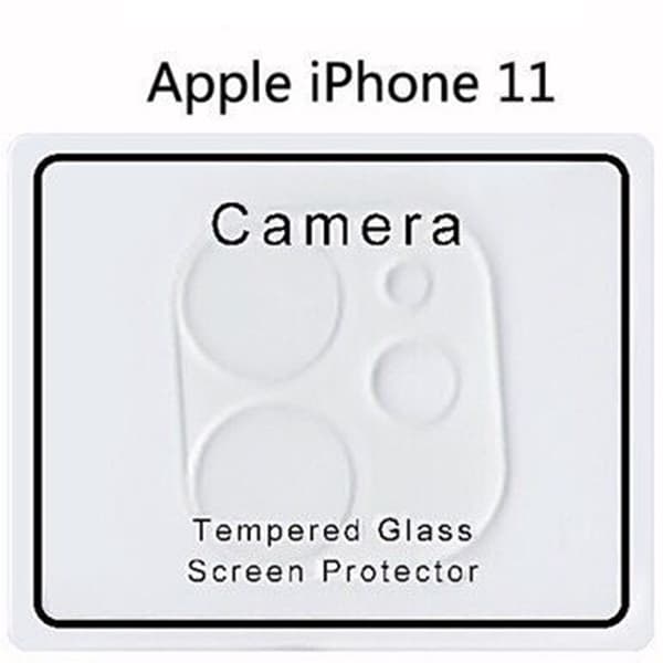 Bakre Kameralins 2-PACK Skärmskydd FullCover 9H 2.5D iPhone 11