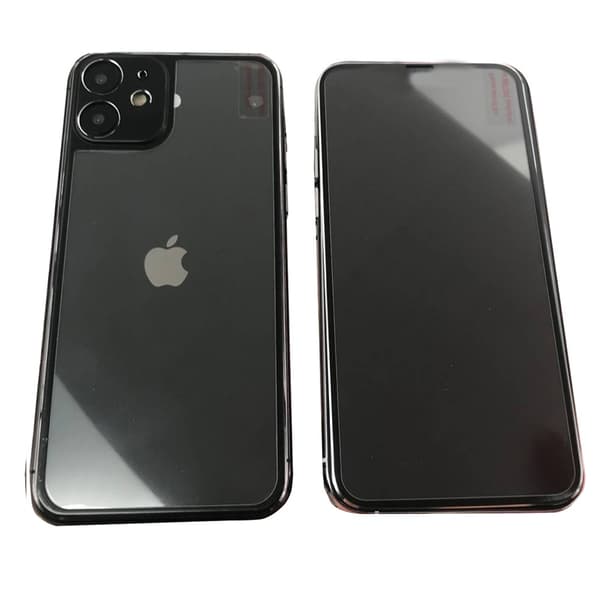 Aluminium Fram- & Baksida Skärmskydd 9H HD-Clear iPhone 11