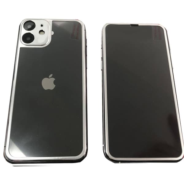 Aluminium Fram- & Baksida Skärmskydd 9H HD-Clear iPhone 11