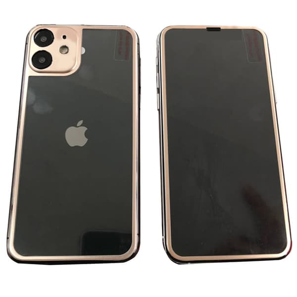 Aluminium Fram- & Baksida Skärmskydd 9H HD-Clear iPhone 11