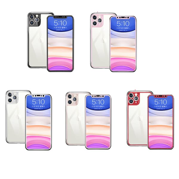iPhone 11 Pro Skärmskydd Fram- & Baksida Aluminium 9H ProGuard