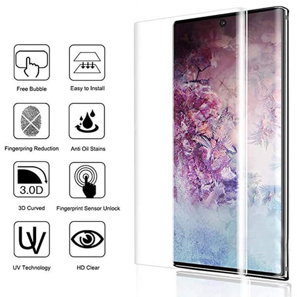 Galaxy Note10+ 2-PACK Skärmskydd 3D 9H HD-Clear ProGuard Transparent/Genomskinlig