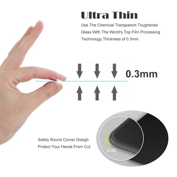 Galaxy Note10+ 3-PACK Skärmskydd 3D 9H HD-Clear ProGuard