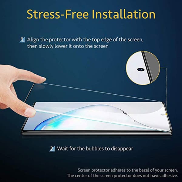Galaxy Note10+ 3-PACK Skärmskydd 3D 9H HD-Clear ProGuard