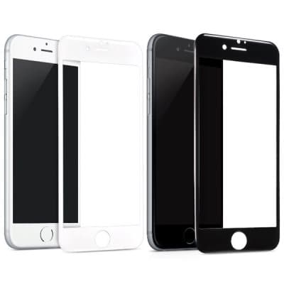 Sk�rmskydd 2-PACK iPhone 6/6S 2.5D Ram 9H HD-Clear ProGuard Svart Svart