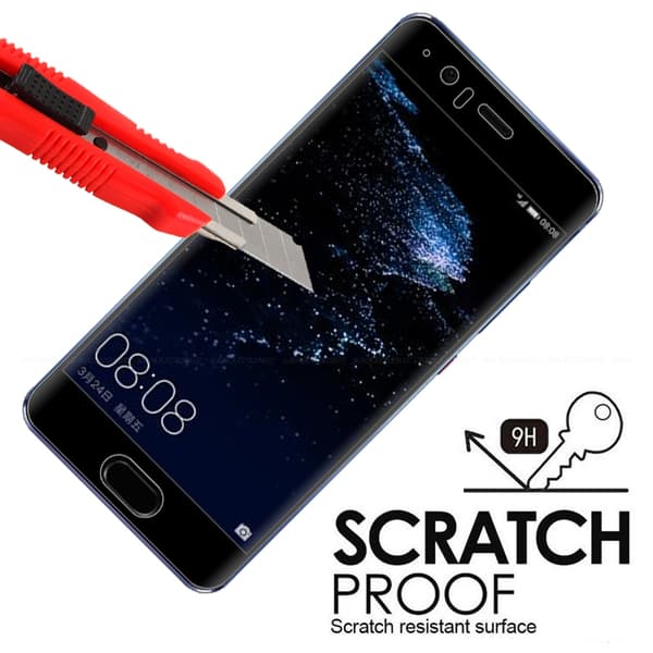 Huawei P9 2-PACK Skärmskydd 3D 9H 0,2mm HD-Clear Screen-Fit