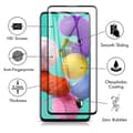Miniatyrbild 1 av 11: Galaxy A51 5-PACK Skärmskydd 2.5D Ram 9H 0,3mm HD-Clear