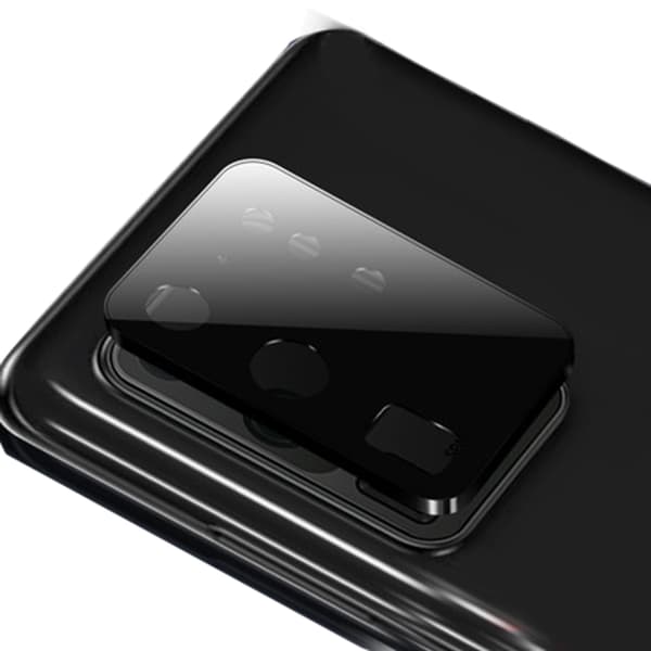 S20 Ultra ProGuard Bakre Kameralinsskydd + Metalram