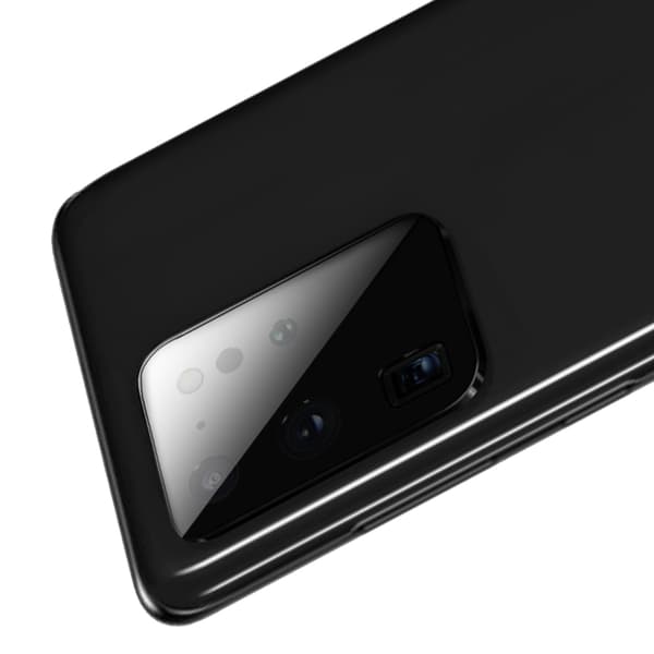 S20 Ultra ProGuard Bakre Kameralinsskydd + Metalram